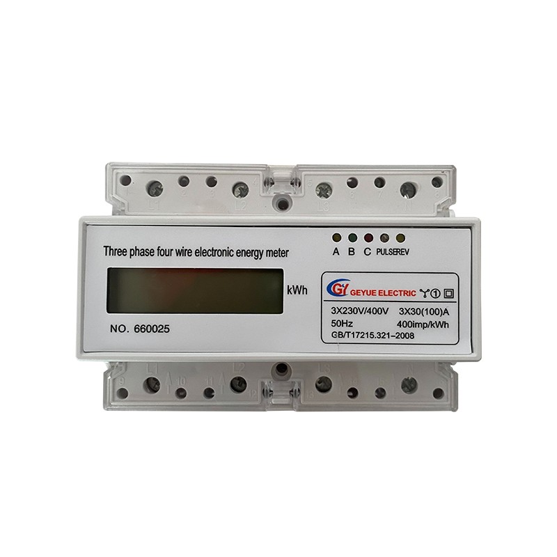 GY7PLCD Trójfazowy cztery drut 7p LCD elektroniczny miernik energii