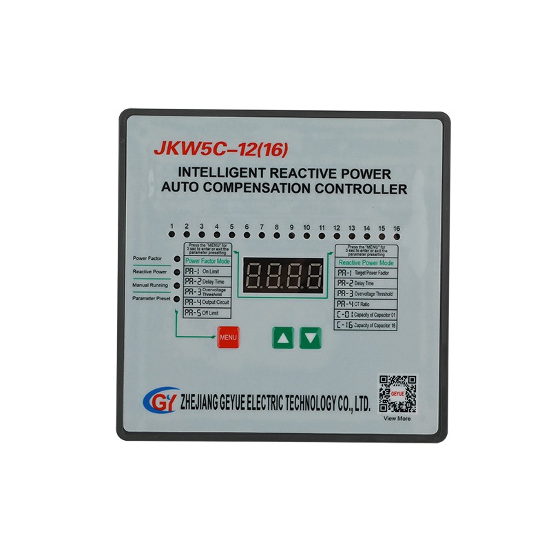 JKW5C-12 (16) Kontroler automatycznego kompensacji mocy reaktywnej